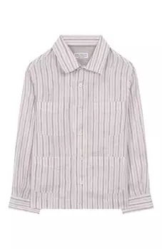 Льняная рубашка Brunello Cucinelli