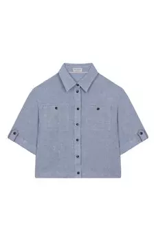 Льняная рубашка Brunello Cucinelli