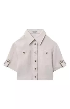 Льняная рубашка Brunello Cucinelli