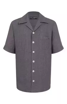 Льняная рубашка Dolce & Gabbana