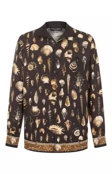 Льняная рубашка Dolce & Gabbana