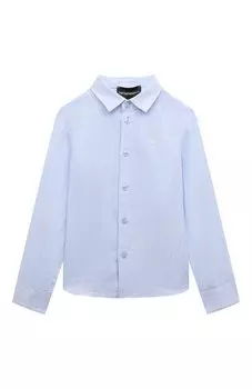 Льняная рубашка Emporio Armani