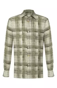 Льняная рубашка Kiton