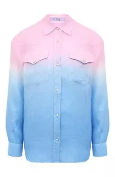 Льняная рубашка MC2 Saint Barth