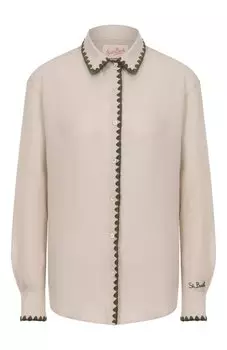 Льняная рубашка MC2 Saint Barth