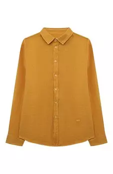 Льняная рубашка Paolo Pecora Milano