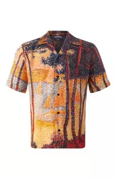 Льняная рубашка Vilebrequin x Paul Signac Vilebrequin