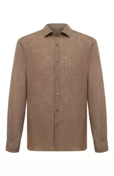 Льняная рубашка Zegna