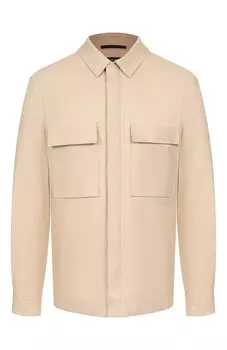 Льняная рубашка Zegna