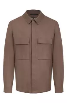 Льняная рубашка Zegna