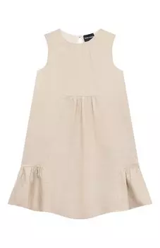 Льняное платье Emporio Armani