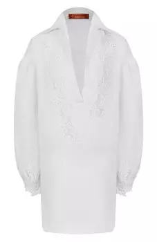 Льняное платье Ermanno Scervino