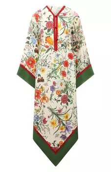Льняное платье Gucci