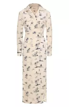 Льняное платье Manebi