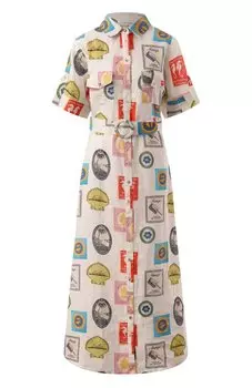 Льняное платье PALM NOOSA