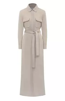 Льняное платье с отделкой стразами Forte Dei Marmi Couture