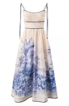 Льняное платье Zimmermann