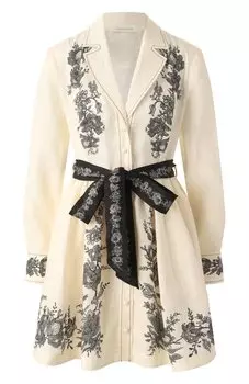Льняное платье Zimmermann