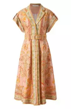 Льняное платье Zimmermann
