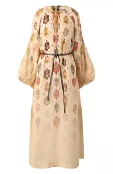 Льняное платье Zimmermann