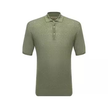 Льняное поло Corneliani