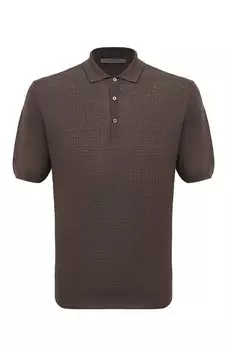 Льняное поло Corneliani