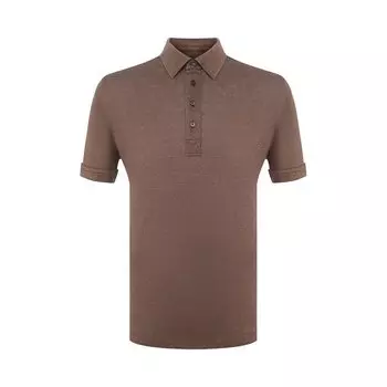 Льняное поло Ermenegildo Zegna