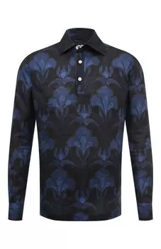 Льняное поло Kiton