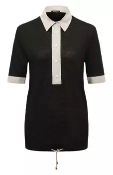 Льняное поло Kiton