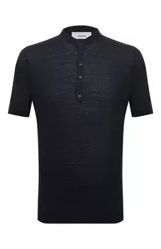 Льняное поло Lardini