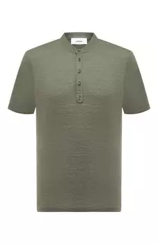 Льняное поло Lardini