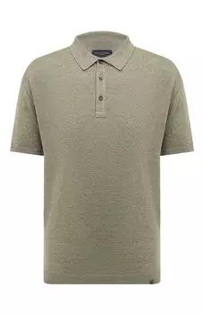 Льняное поло Paul&Shark