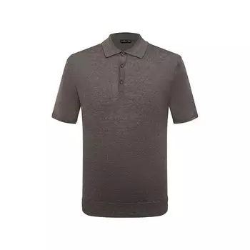 Льняное поло Van Laack