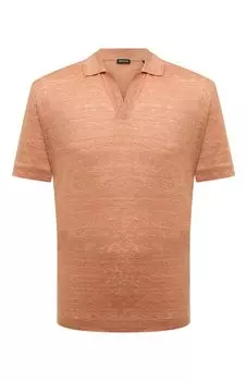 Льняное поло Zegna