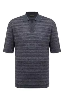 Льняное поло Zegna