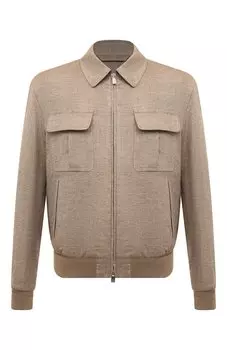Льняной бомбер Corneliani