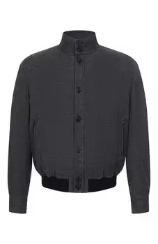 Льняной бомбер Giorgio Armani