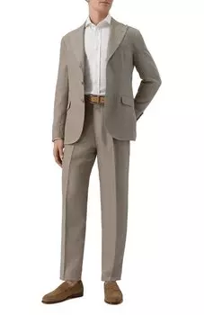 Льняной костюм Brunello Cucinelli