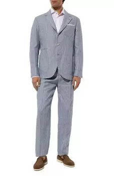 Льняной костюм Brunello Cucinelli