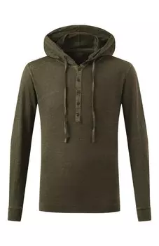 Льняной лонгслив-хенли 120% Lino