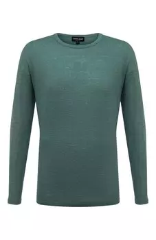 Льняной лонгслив Giorgio Armani