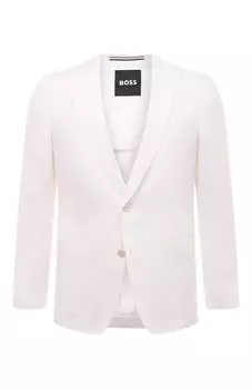 Льняной пиджак BOSS