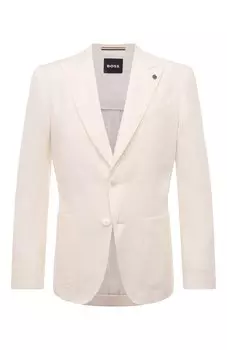 Льняной пиджак BOSS