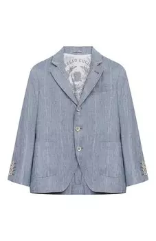 Льняной пиджак Brunello Cucinelli