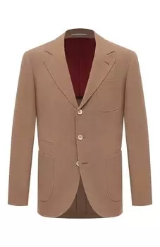 Льняной пиджак Brunello Cucinelli