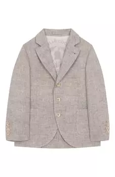 Льняной пиджак Brunello Cucinelli