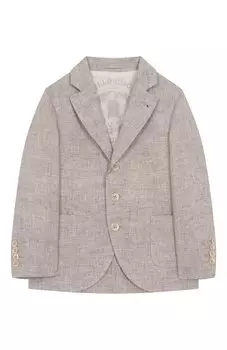 Льняной пиджак Brunello Cucinelli