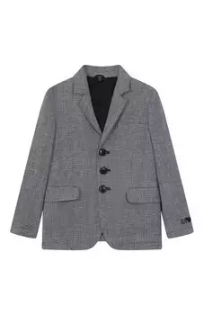 Льняной пиджак Emporio Armani