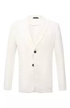 Льняной пиджак Giorgio Armani