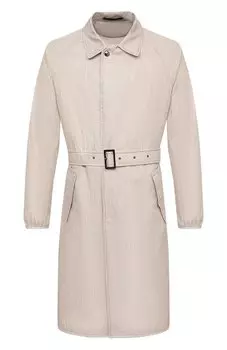 Льняной плащ Giorgio Armani